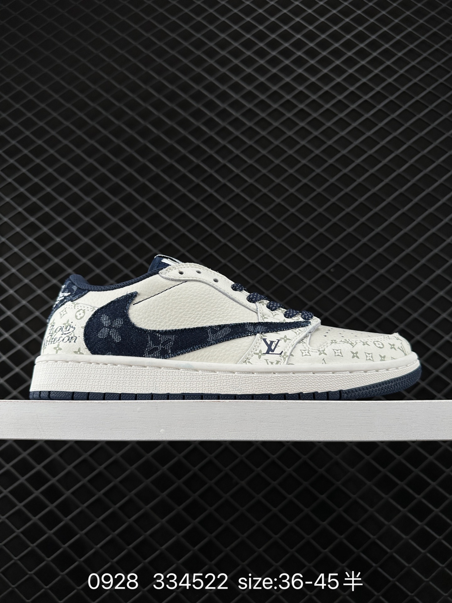 fragment design x Travis Scott x Nike Air Jordan 1 Low OG SP”Black/Green Toe“